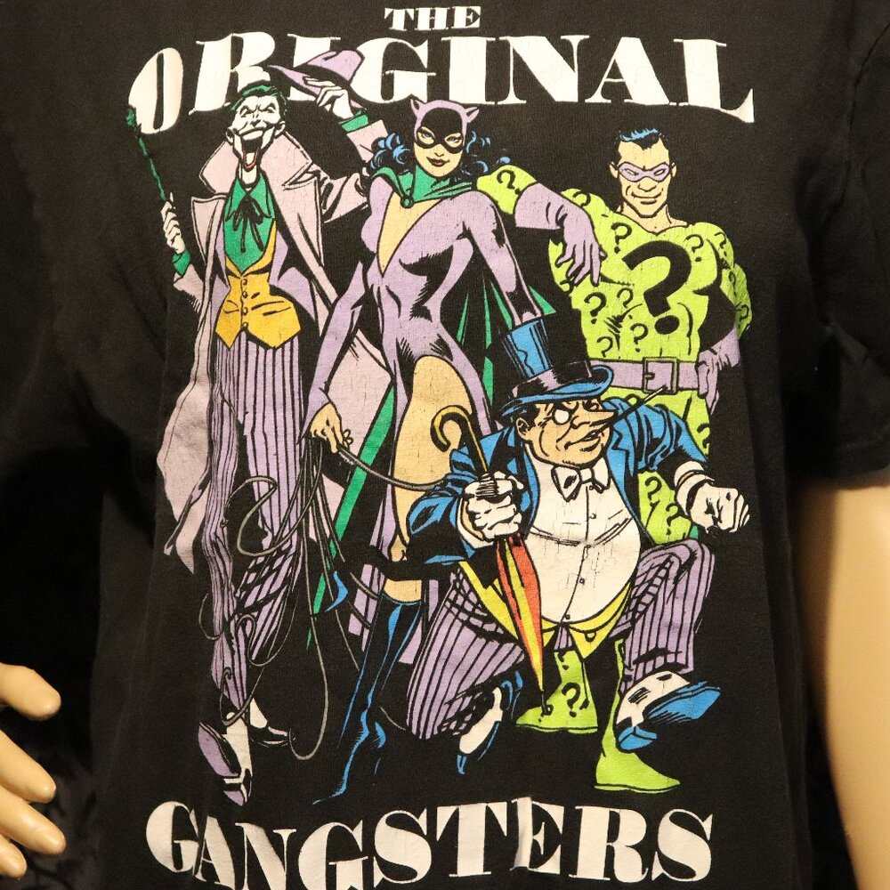 Batman Villains DC Comics Joker Hero Shirt Large gangsters
